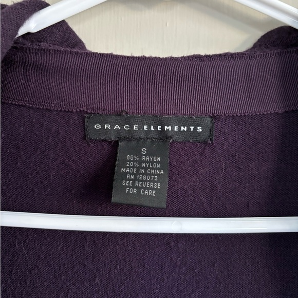 Purple Ruffle Sweater - Picture 4 of 5